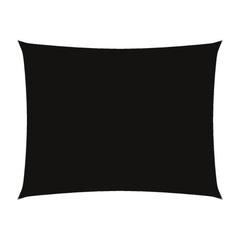 Sunshade Sail Oxford Fabric Rectangular Black