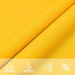Sunshade Sail Oxford Fabric Rectangular Yellow image