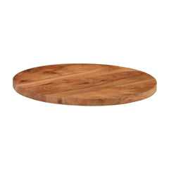 Table Top Round Solid Wood Acacia
