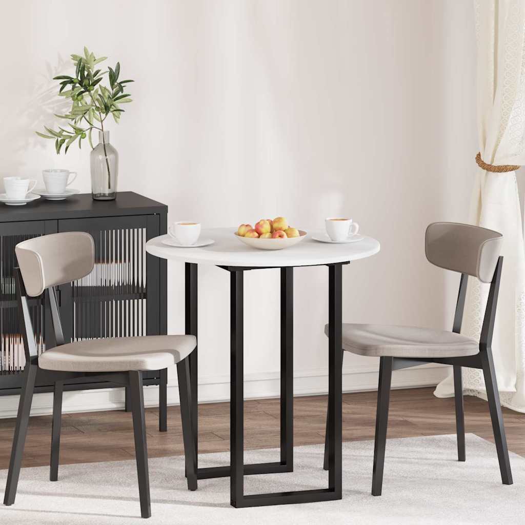 Table Top Round Engineered Wood White