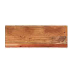Table Top Rectangular Solid Wood Acacia
