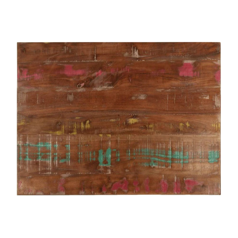 Table Top Rectangular Solid Wood Reclaimed