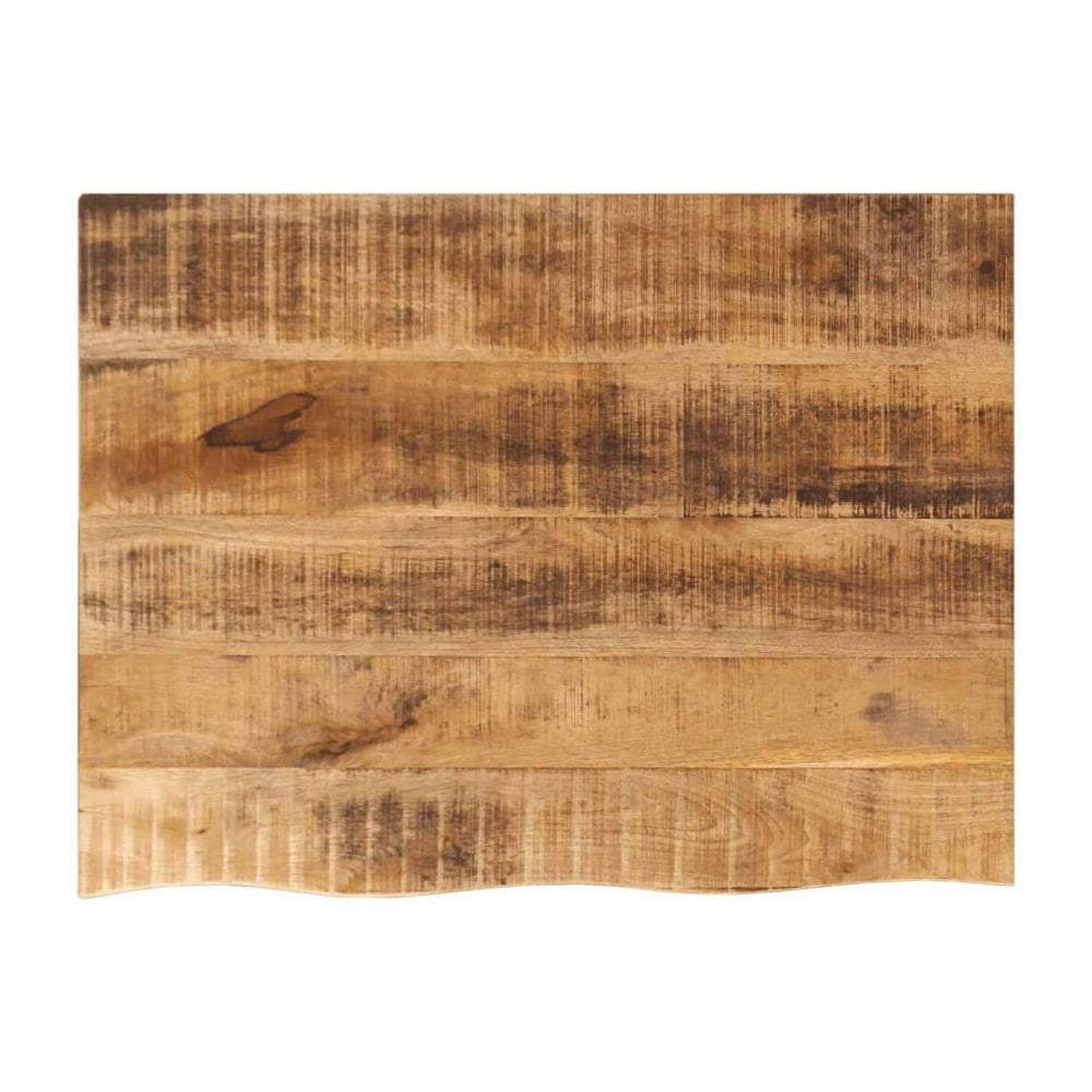 Table Top Live Edge Solid Wood Rough Mango