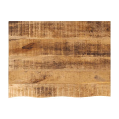 Table Top Live Edge Solid Wood Rough Mango