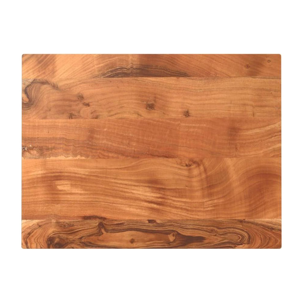 Table Top Rectangular Solid Wood Acacia