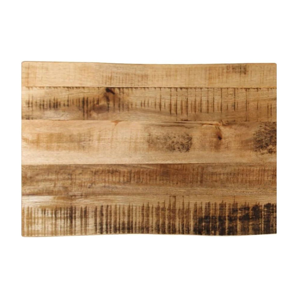 Table Top Live Edge Solid Wood Rough Mango