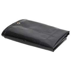 vidaXL Tarpaulin 650 g/m² 2x3 m Black 1