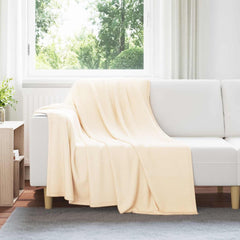 Throw Blankets 6 pcs Cream 2.61 kg Fleece