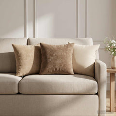 Throw Pillow HEERLEN Chenille Fabric