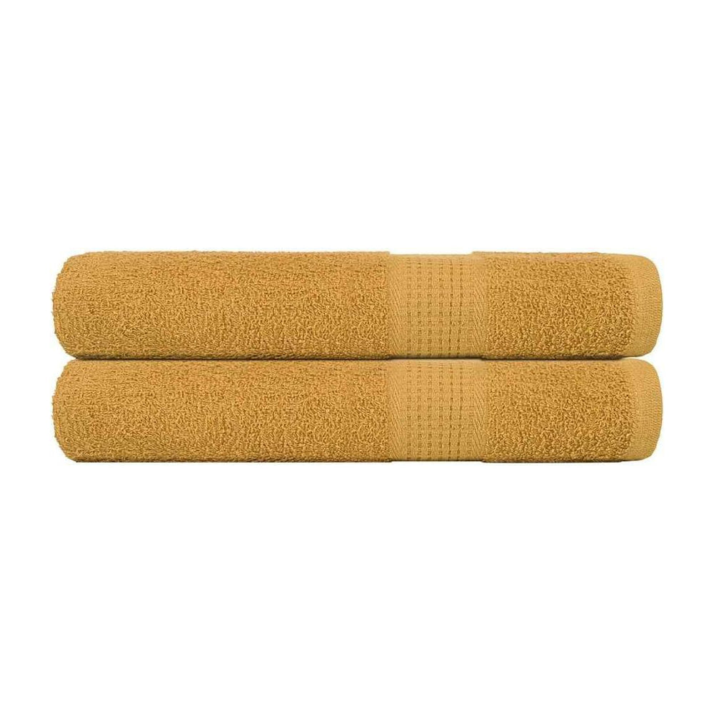 Towels "FROGN" 2 pcs Gold 360 gsm