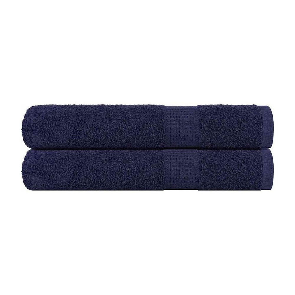 Towels "FROGN" 2 pcs Navy Blue 360 gsm