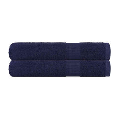 Towels "FROGN" 2 pcs Navy Blue 360 gsm