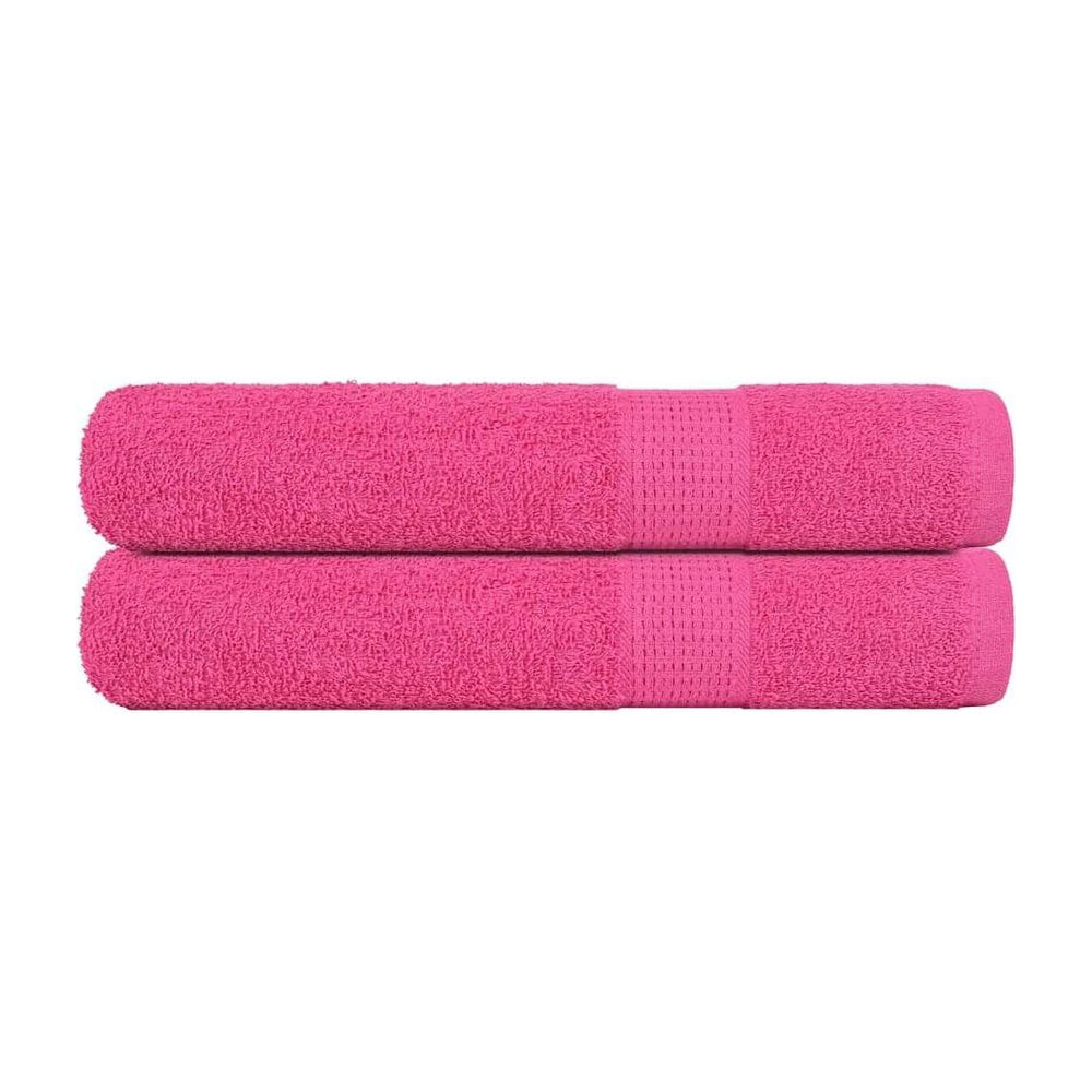 Towels "FROGN" 2 pcs Pink 360 gsm