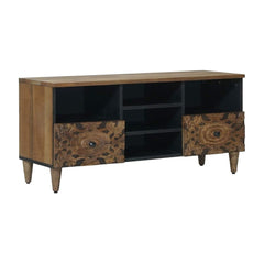 TV Cabinet Brown Solid Mango Wood