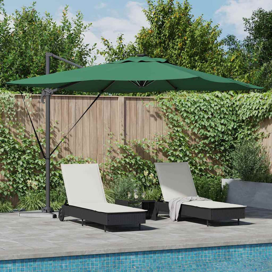 Umbrella Green Aluminium and Polyester