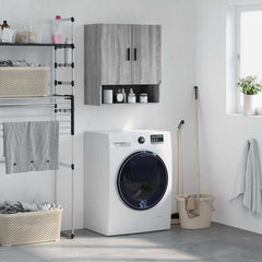 Wall Cabinet Grey Sonoma Engineered Wood