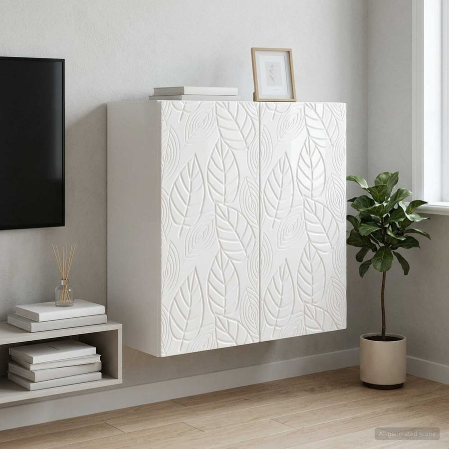 Wall-Mounted Cabinet Engineered Wood