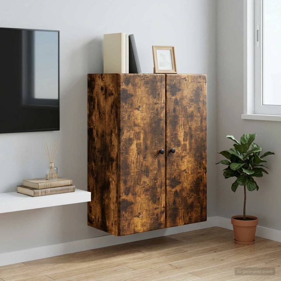 Wall-Mounted Cabinet Engineered Wood