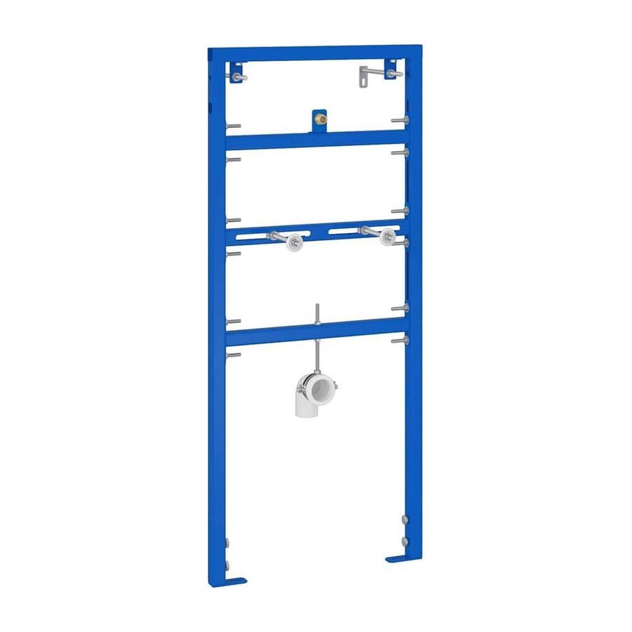 Wall Support for Urinal System Manual Blue