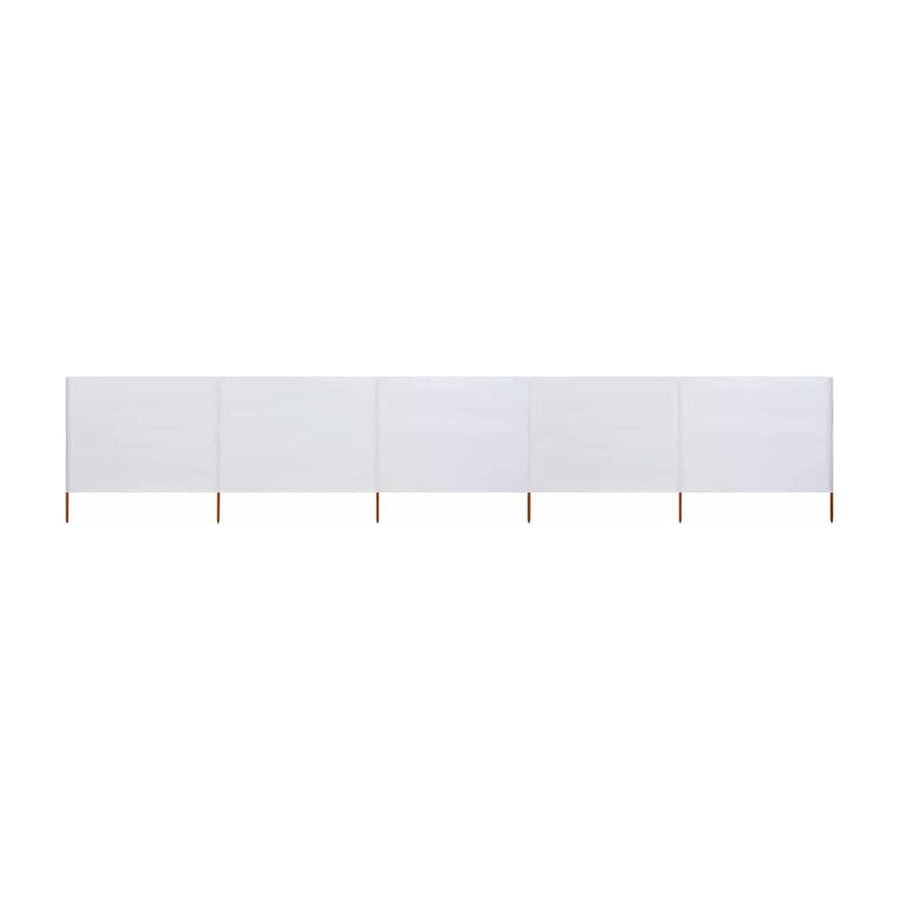 Wind Screen Fabric Sand White