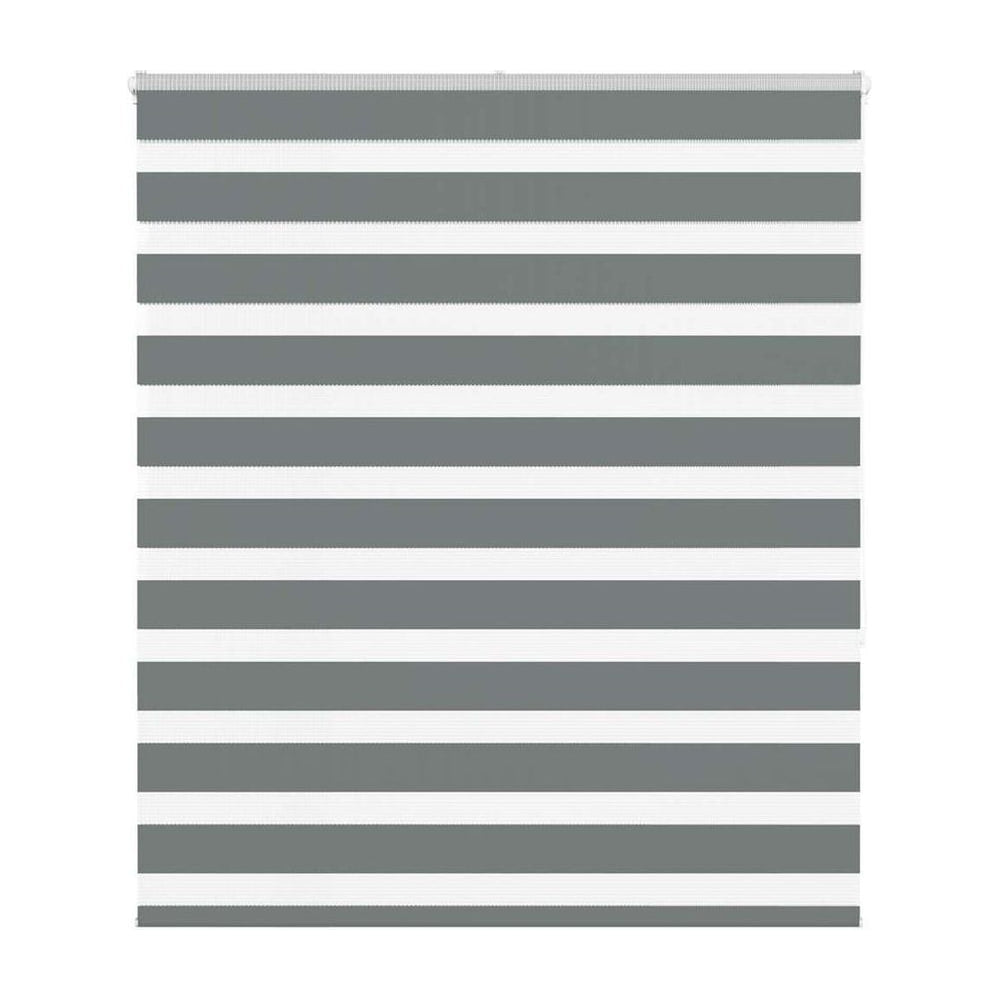 Zebra Blind Dark Grey