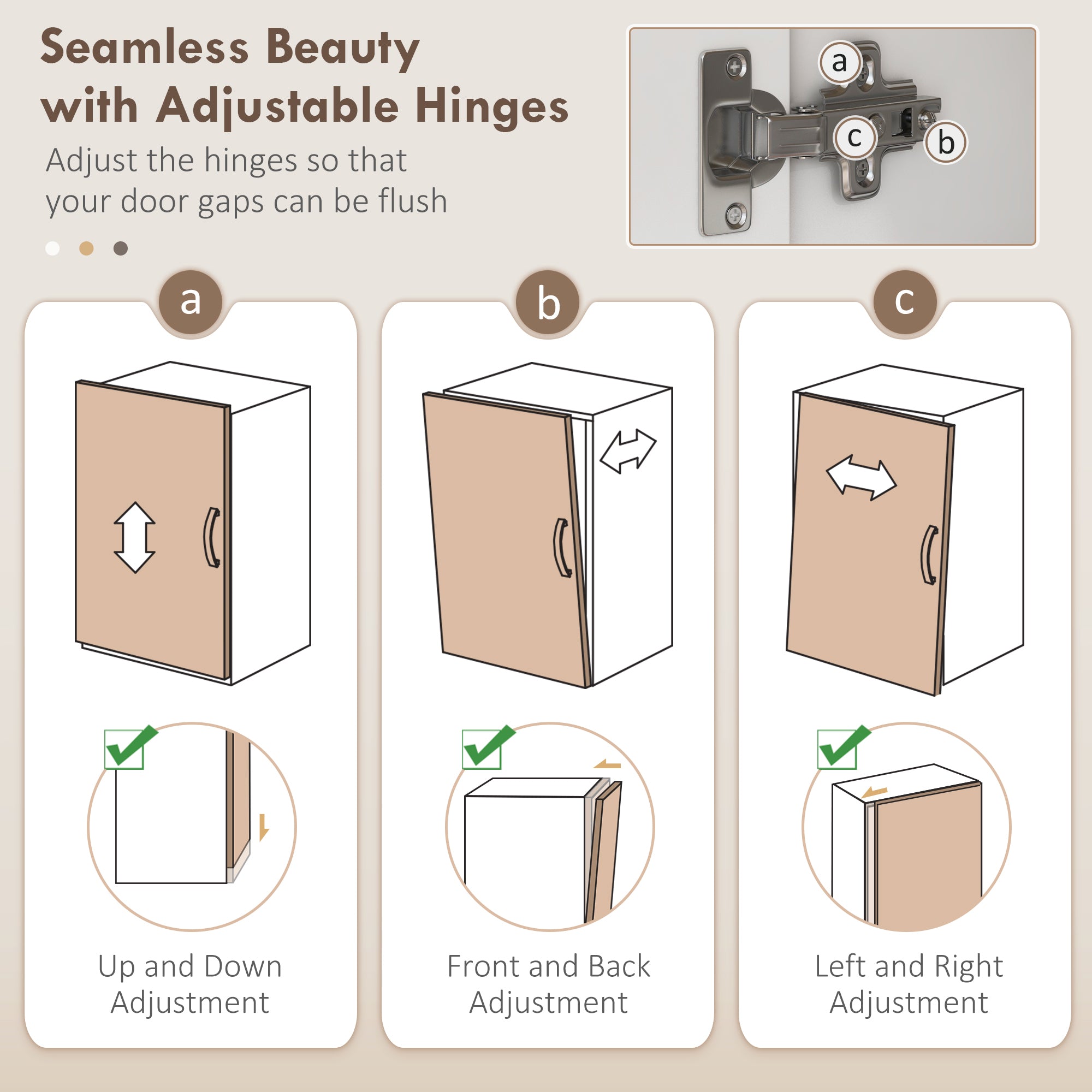 HOMCOM 172cm Kitchen Cupboard, Freestanding Storage Cabinet with Doors and Shelves, Modern 2-Door Kitchen Pantry Cupboard for Dining Room, White