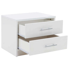 Bedside Table DUNHAM White