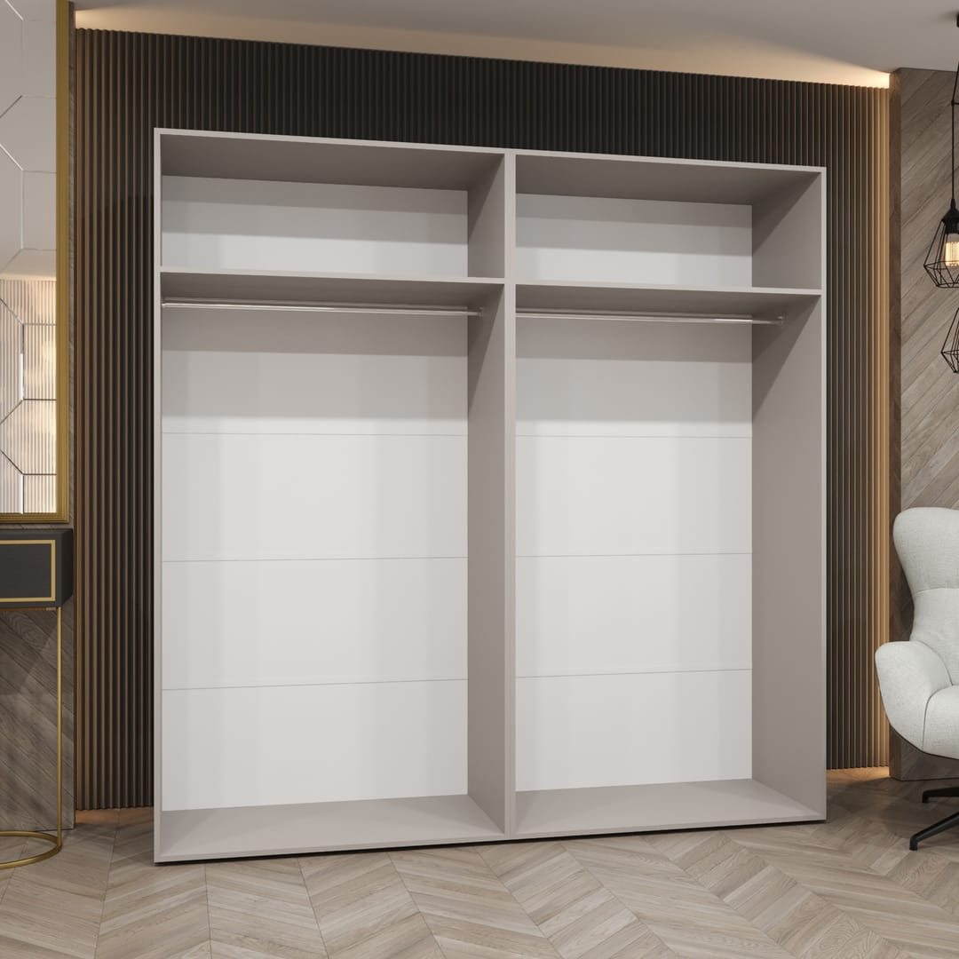 Bari II Hinged Door Wardrobe 200cm