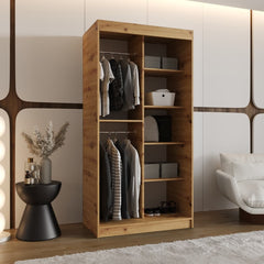 Spoti Sliding Door Wardrobe 100cm