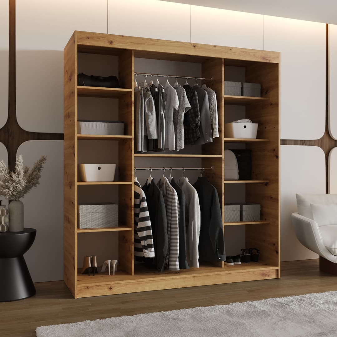 Spoti Sliding Door Wardrobe 180cm
