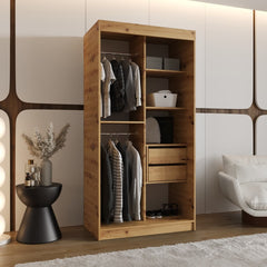 Spoti Sliding Door Wardrobe 100cm
