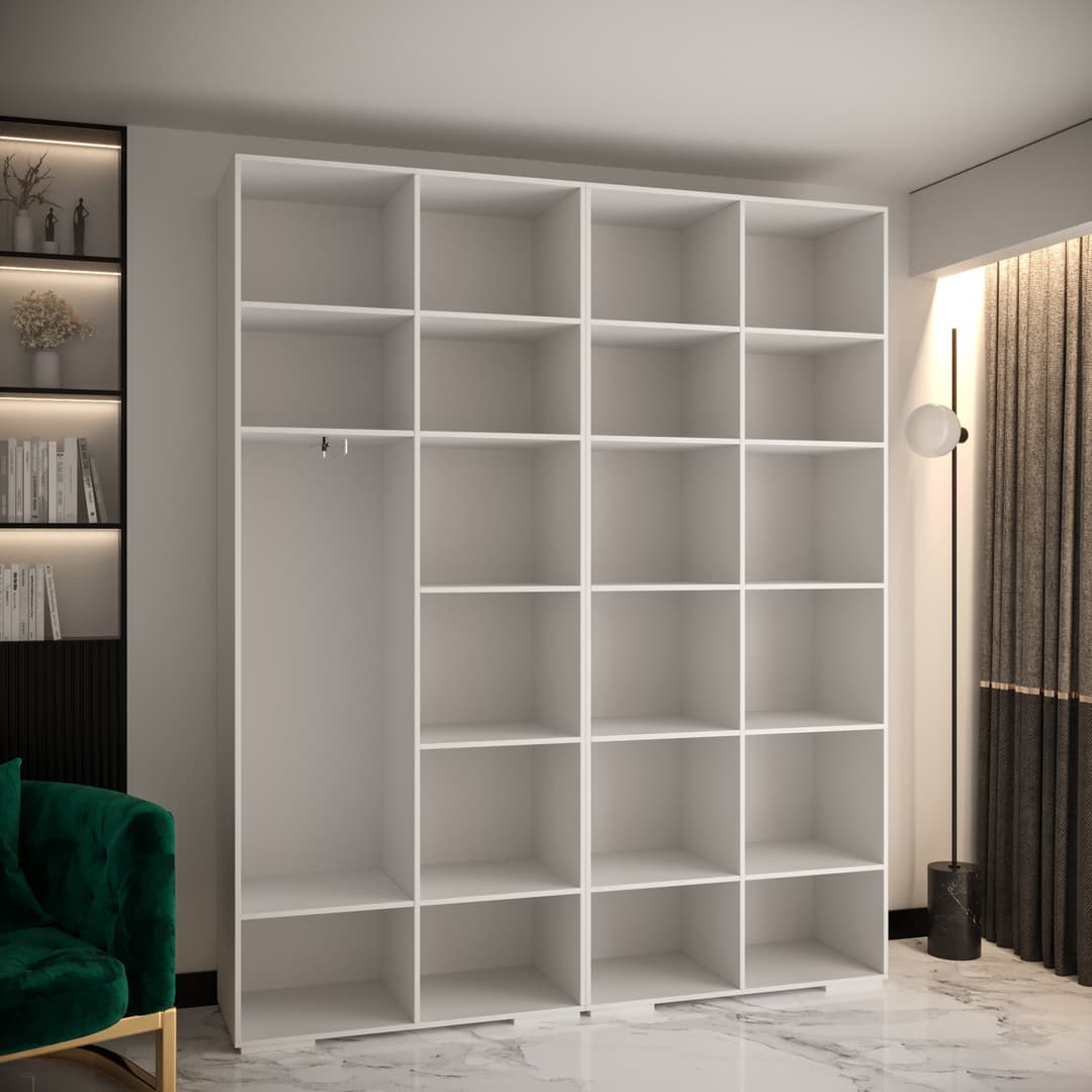 Manhattan I Hinged Door Wardrobe 200cm - product image 5