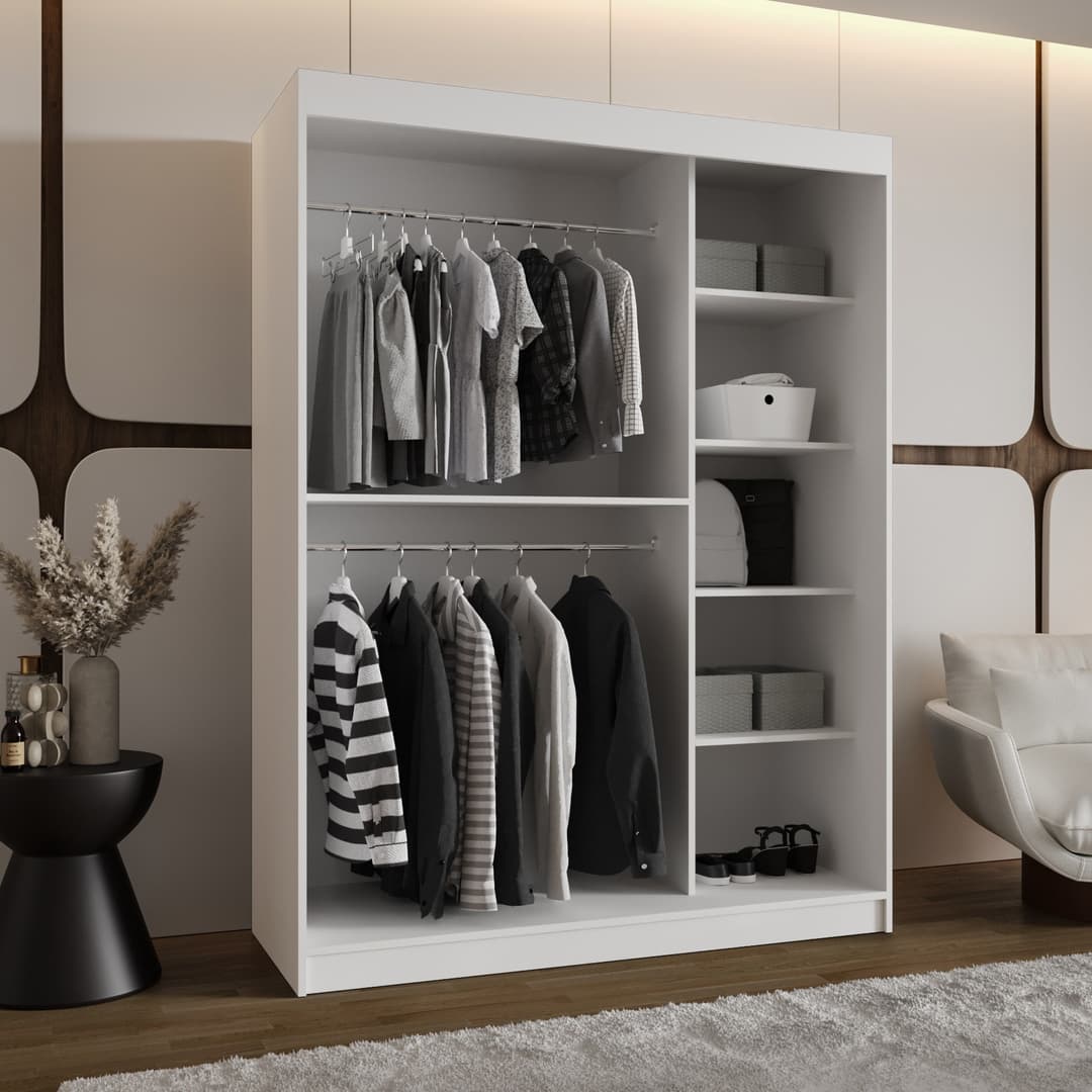 Spoti Sliding Door Wardrobe 150cm