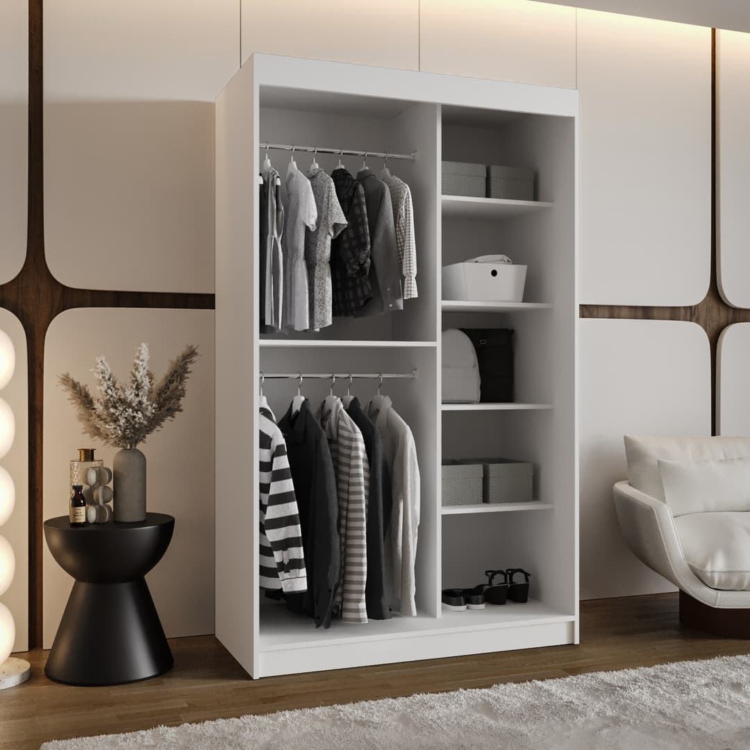 Ultra Sliding Door Wardrobe 120cm