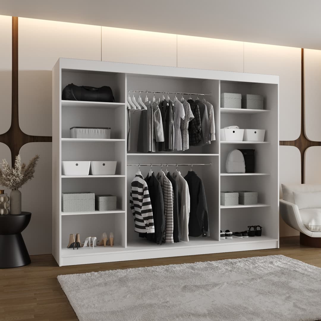 Asved Sliding Door Wardrobe 250cm