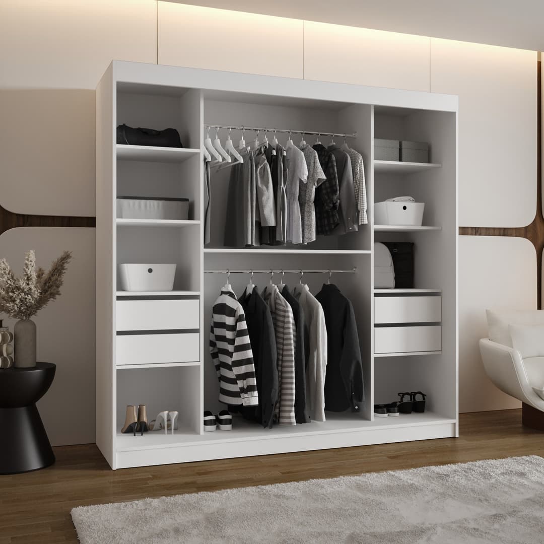 Ultra Sliding Door Wardrobe 200cm