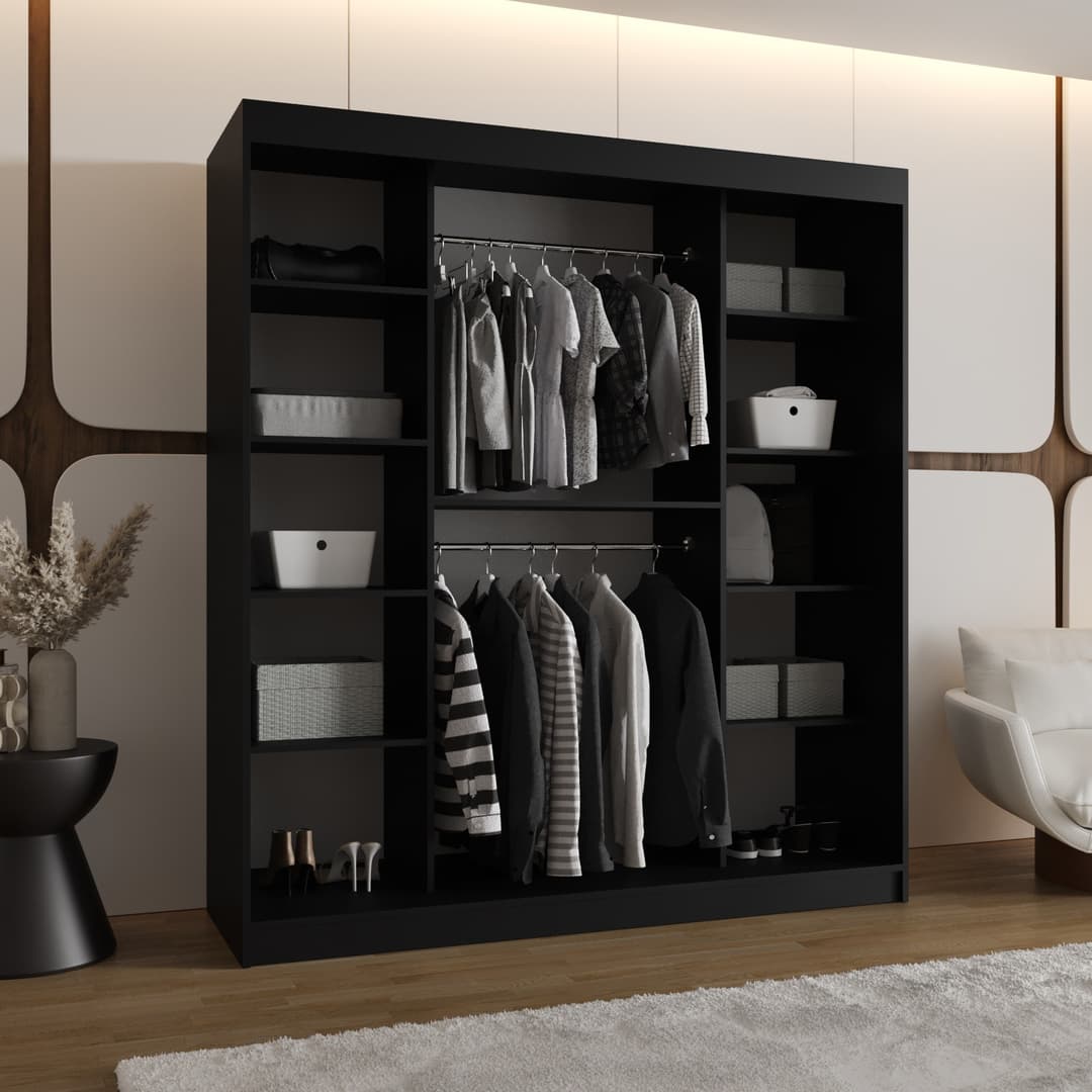 Spoti Sliding Door Wardrobe 180cm