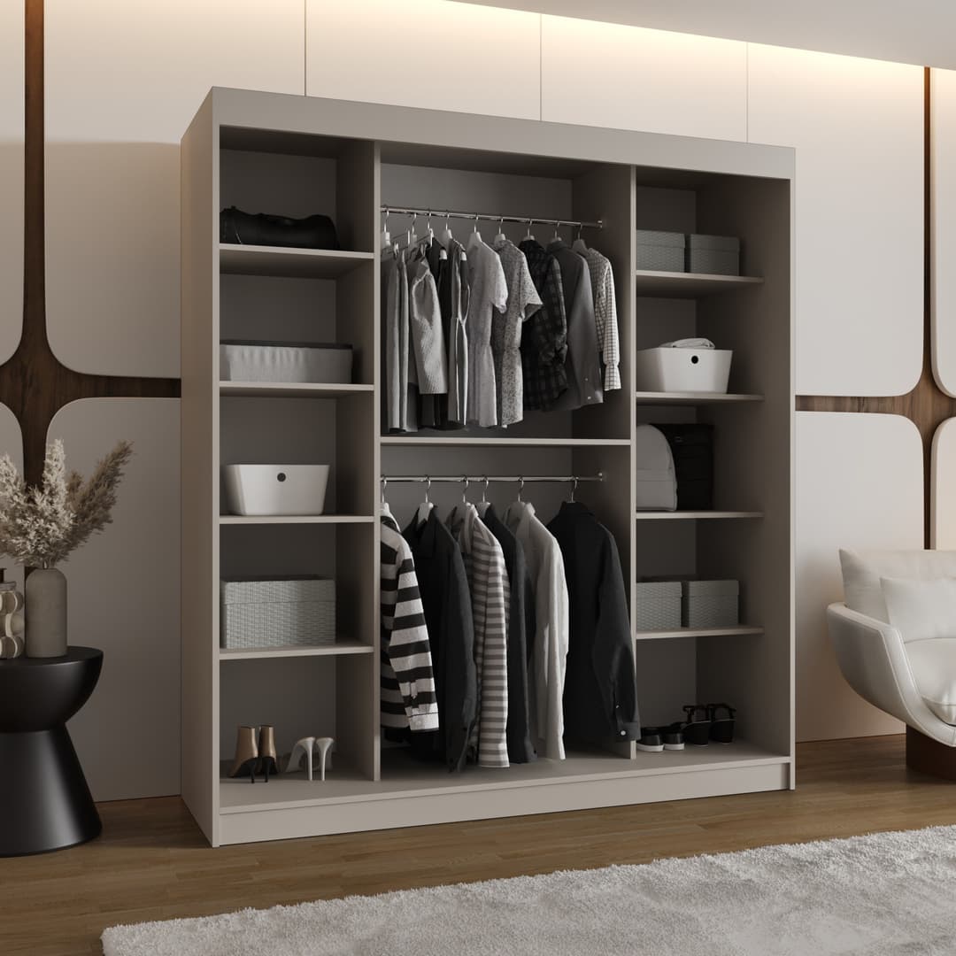 Royal Sliding Door Wardrobe 180cm