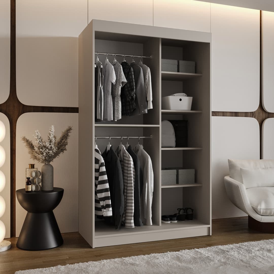 Ultra Sliding Door Wardrobe 120cm