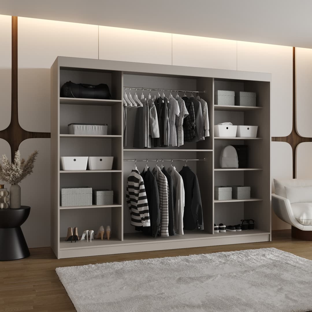 Spoti Sliding Door Wardrobe 250cm