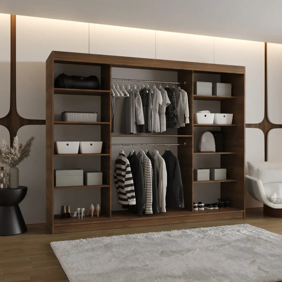 Rubino V4 Sliding Door Wardrobe 250cm