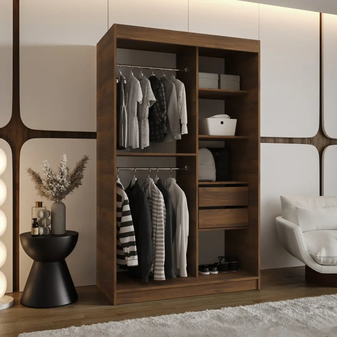 Rubino V2 Sliding Door Wardrobe 120cm