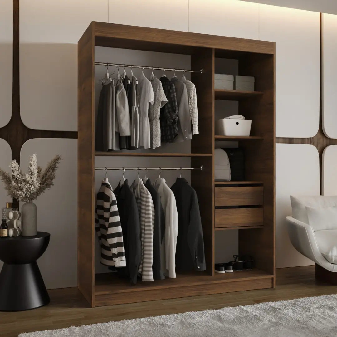 Rubino T2 Sliding Door Wardrobe 150cm