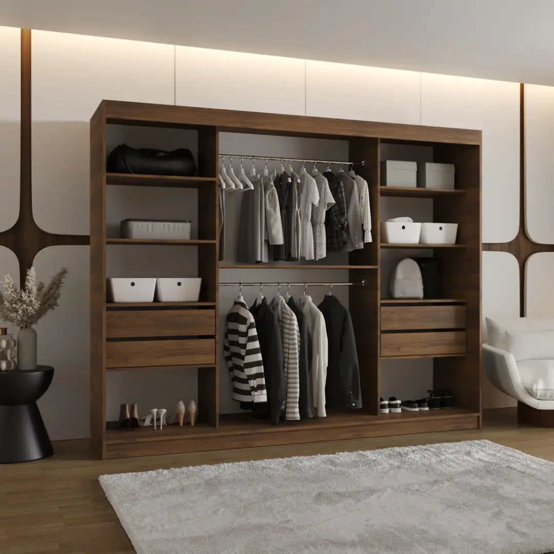 Rubino V2 Sliding Door Wardrobe 250cm
