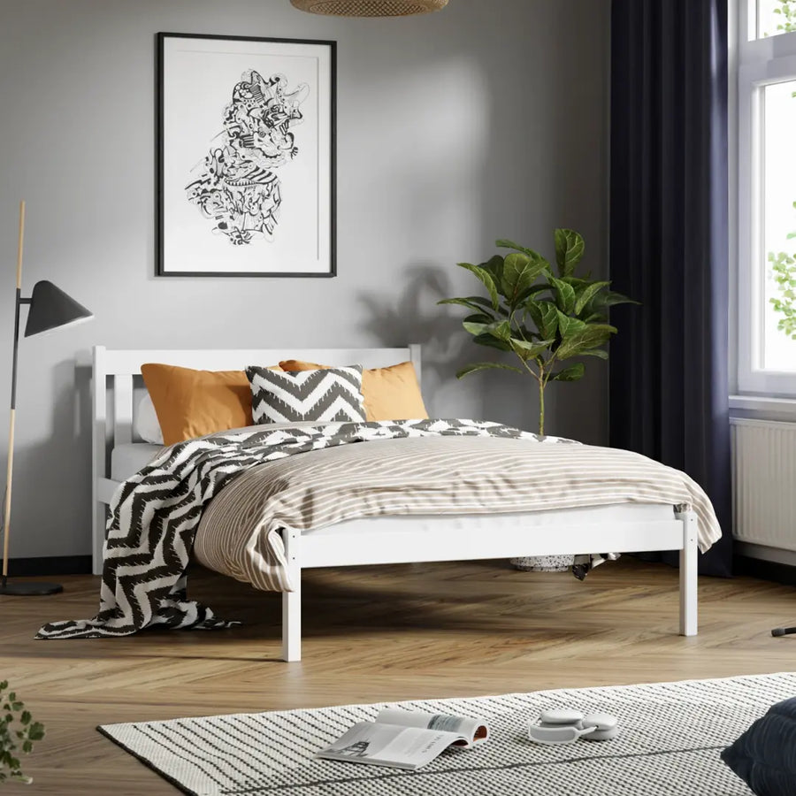 Wooden Bed Teen [EU Small Double]