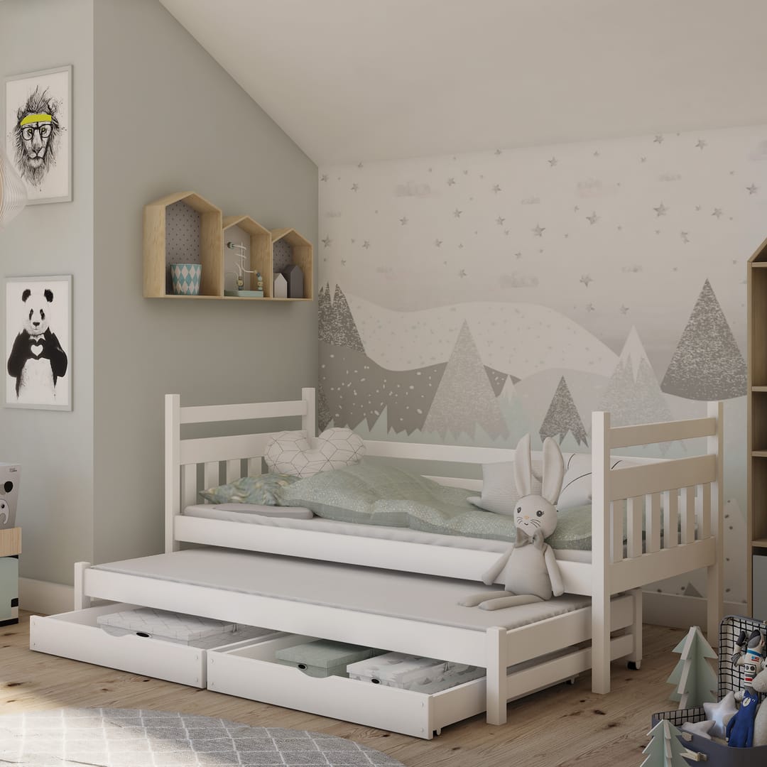 Daniel Double Bed with Trundle