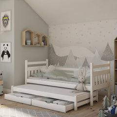 Daniel Double Bed with Trundle