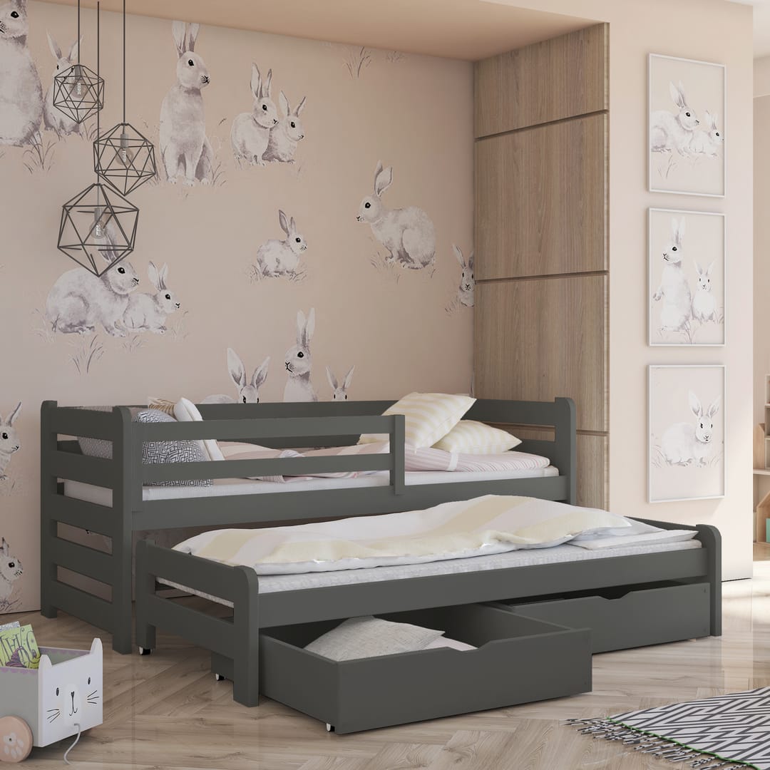 Senso Double Bed with Trundle