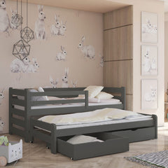 Senso Double Bed with Trundle