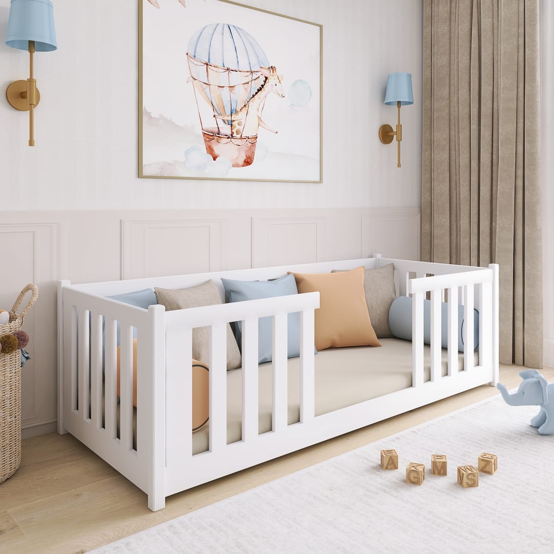 Wooden Single Bed Ferro
